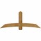 Ekena Millwork Bellingham Rough Sawn Timber Gable Bracket, Western Red Cedar, 72"W x 30"H x 4"D x 6"F, 10/12 Pitch GBW072X30X0406BEL00RWR - alternate 1